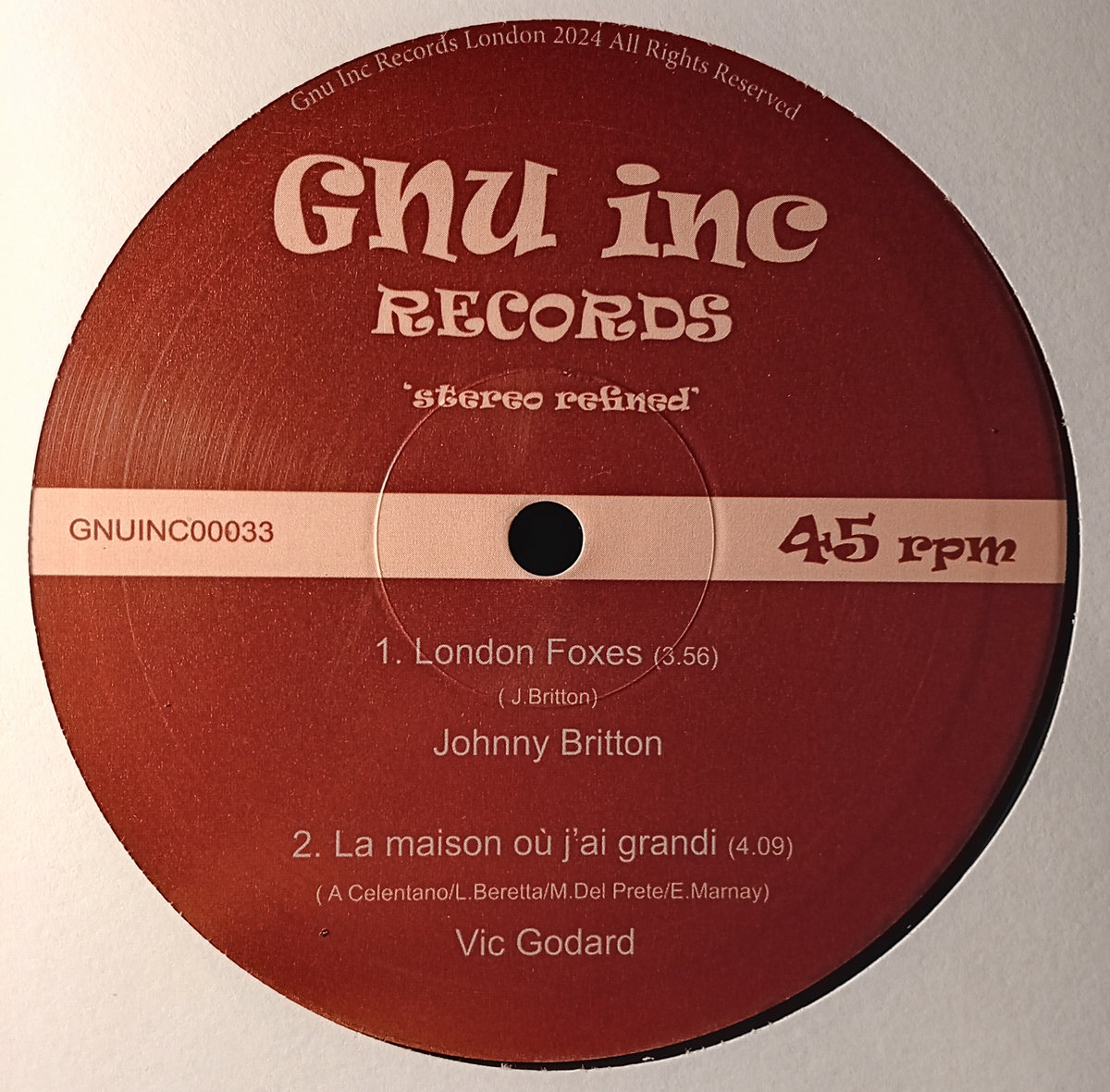 Up On Top (GNUinc Records sampler) 10"