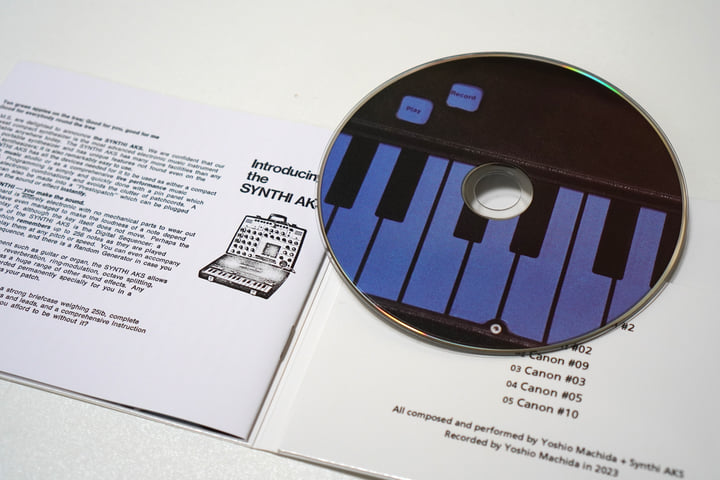 新品　YOSHIO MACHIDA 『MUSIC FOR THE SYNTHI』 Music from the SYNTHI #2 | Yoshio Machida | Amorfon