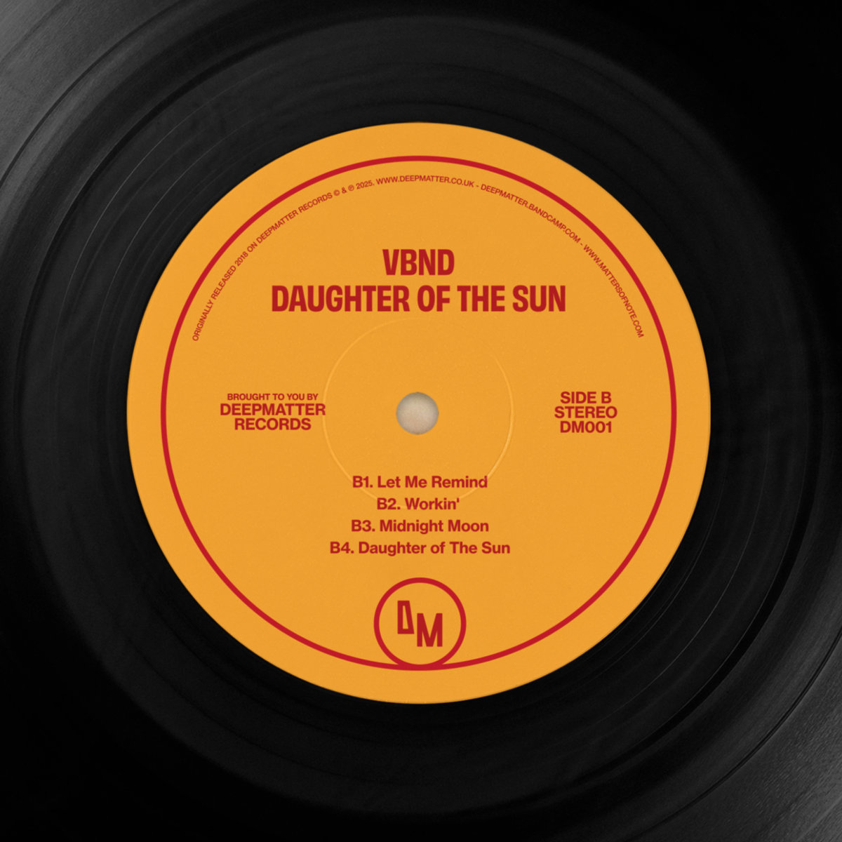 vbnd ‎– Daughter Of The Sun 新品 未聴盤 Daughter of the Sun | vbnd