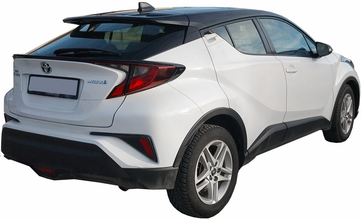 Toyota C-HR 2016 hybrid electric subcompact crossover SUV sport utility vehicle photo detail