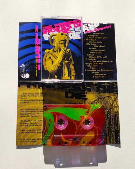 Discography | DIE PRINCESS DIE | Zegema Beach Records