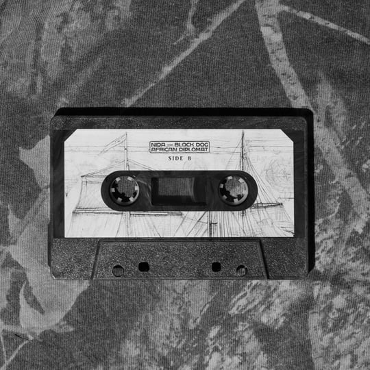 Cassette】B.Brock (g-rap) （Black Label EP | Nida, Block Dog 