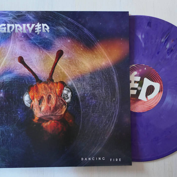 Dancing Fire – “Limited Edition 12" colored recycled vinyl.”