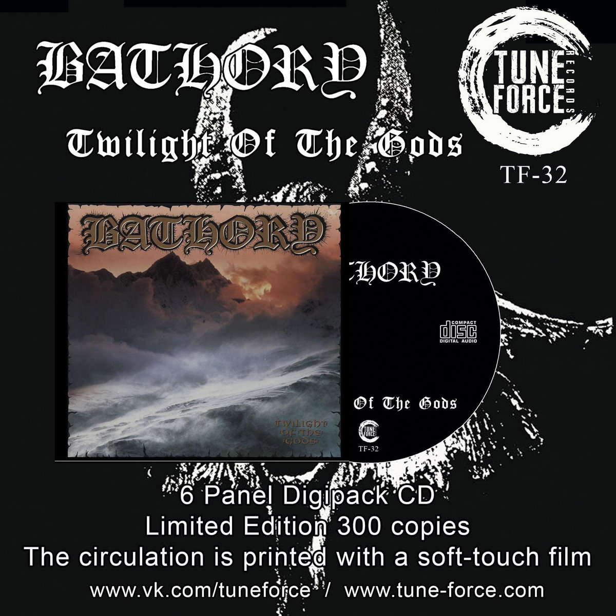 BATHORY Twilight Of The Gods Digi CD | coyoterecords