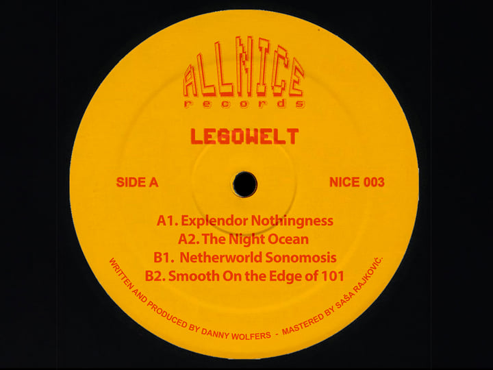 Netherworld Sonomosis EP | Legowelt | All Nice Records