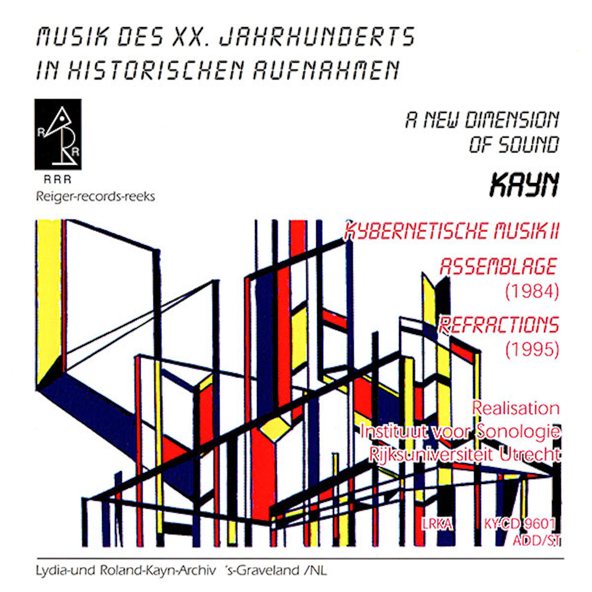 Kybernetische Musik II - CD | Roland Kayn