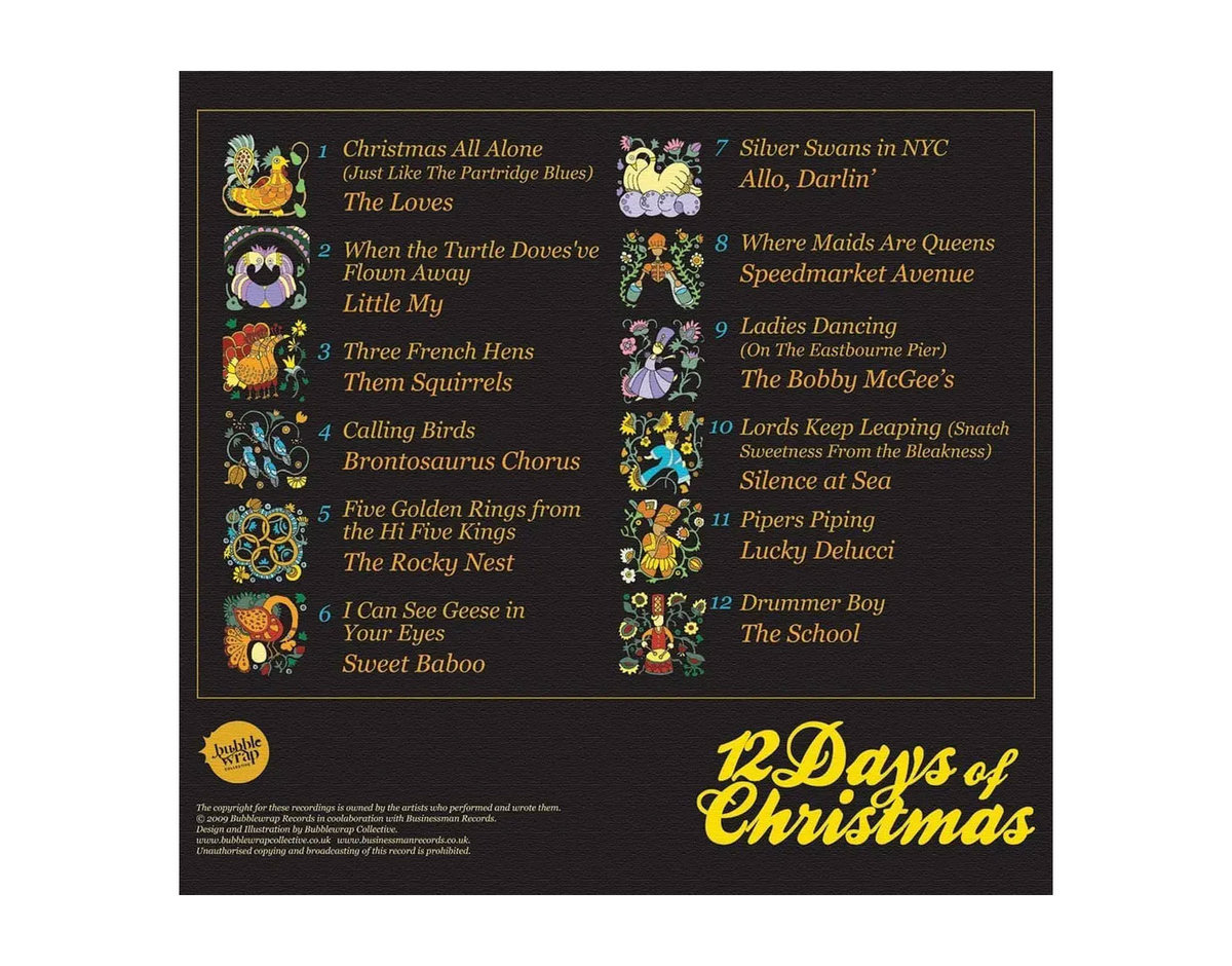 12 Days of Christmas | Bubblewrap Collective