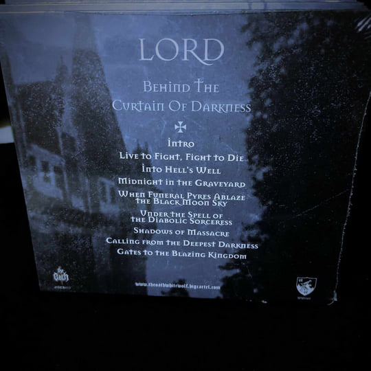 Behind The Curtain Of Darkness | Lord | The Oath - White Wolf