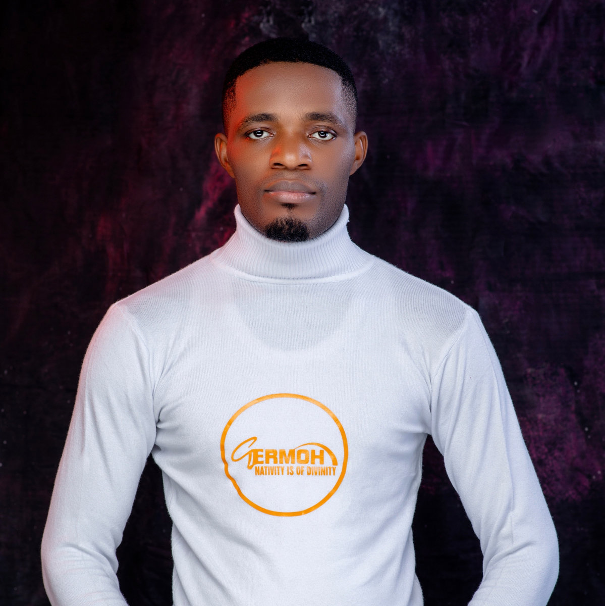 Photograph: Prosper Germoh, founder and songwriter; not the full group