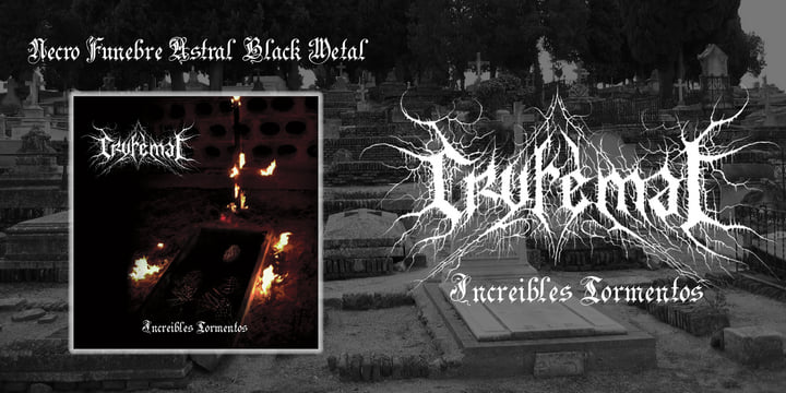 Increibles Tormentos | Cryfemal | Mercenary Musik