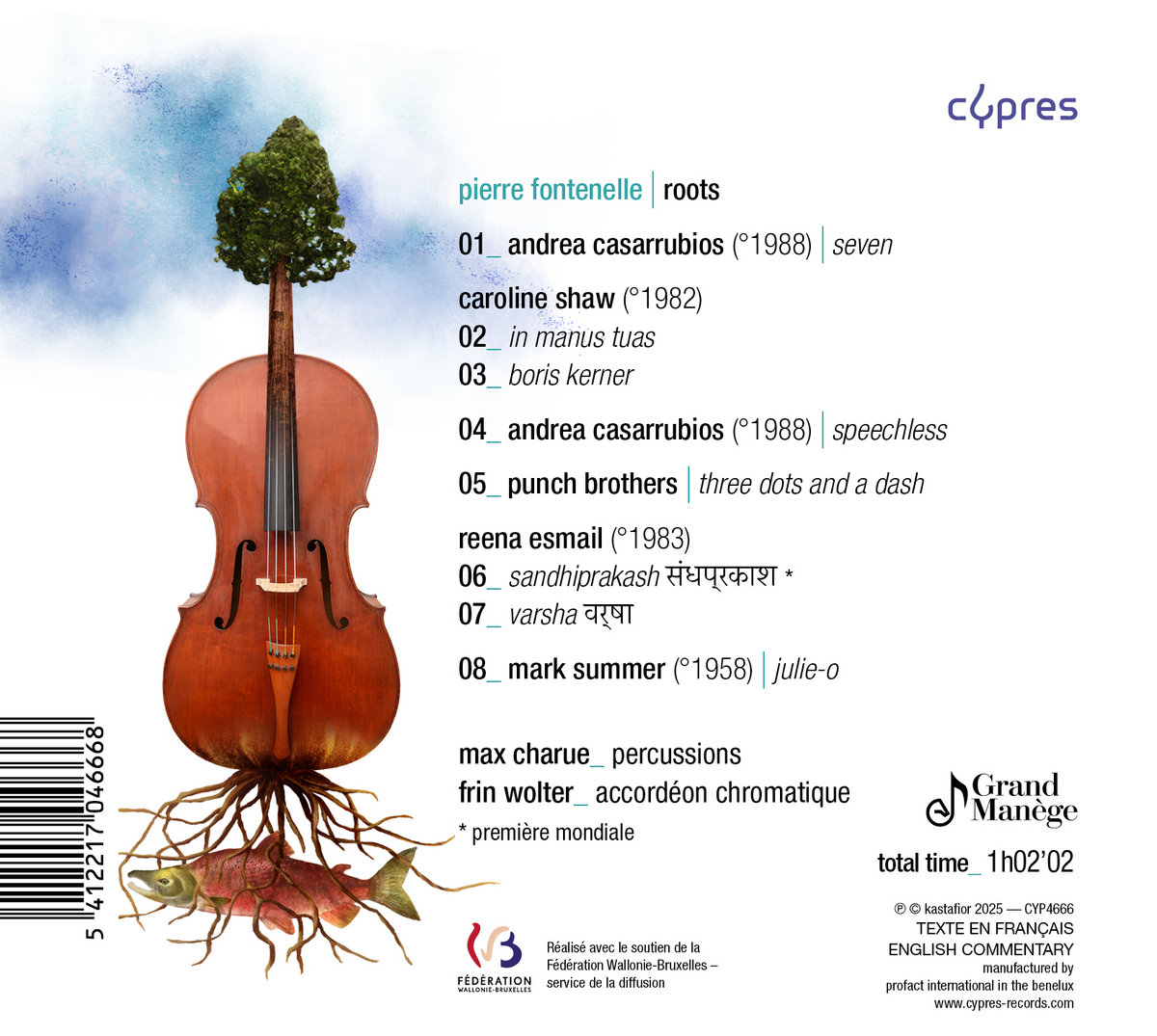 Roots | CYP4666 | Pierre Fontenelle | Cypres