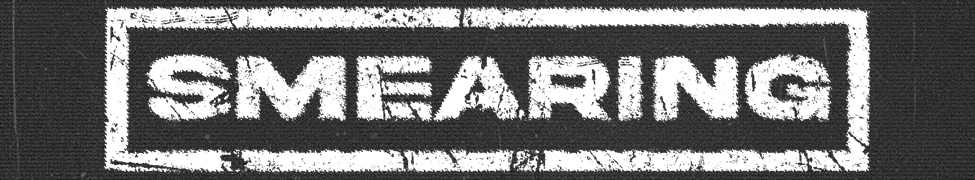 Smearing — Photo