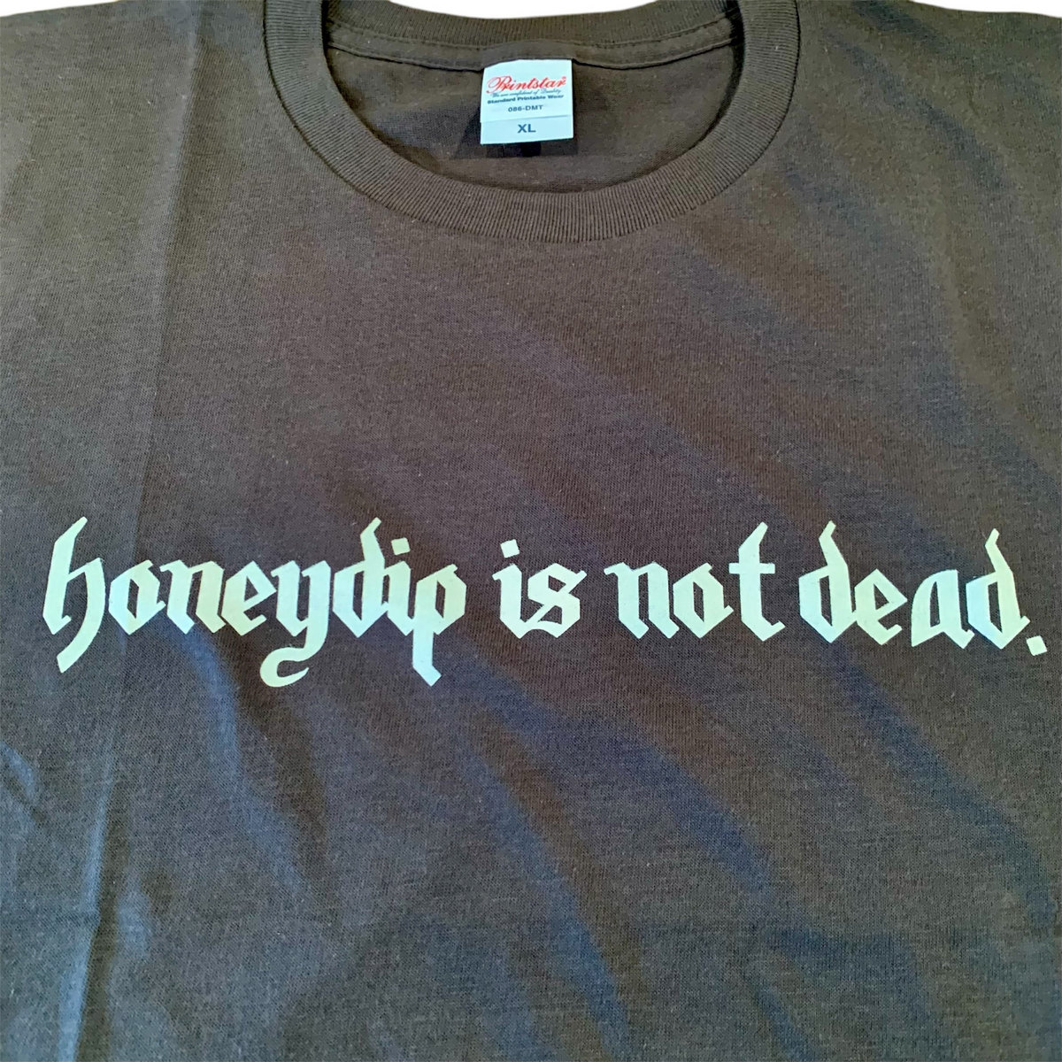 【激レア！】honeydip Tシャツ honeydip is not dead T-shirt (charcoal gray) | honeydip