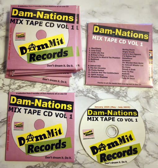 Dam-Nations (Mix Tape) | Dammit Records