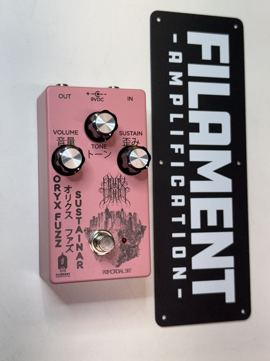 ORYX FUZZ Sustainar Pedal (Primordial Pink) | ORYX