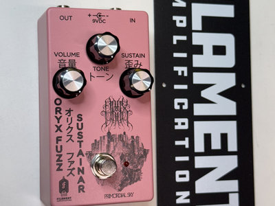 ORYX FUZZ Sustainar Pedal (Primordial Pink) | ORYX