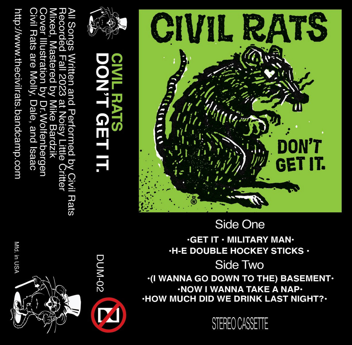Don't Get It. | Civil Rats
