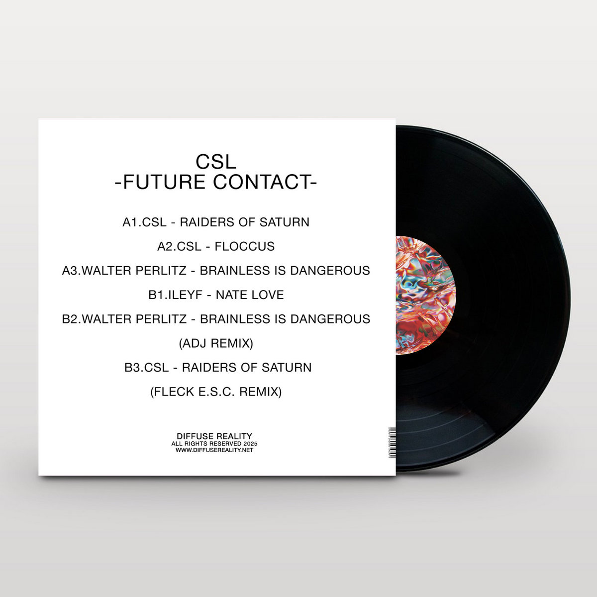 CSL - Future Contact [Vinyl] | Diffuse Reality Records