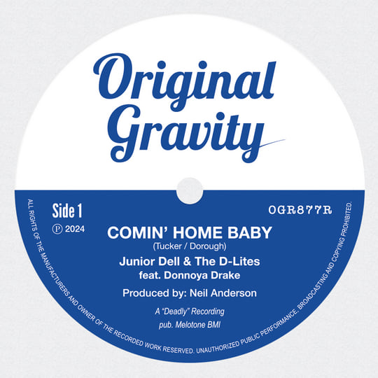 Comin' Home Baby | Junior Dell & The D-Lites | Original Gravity