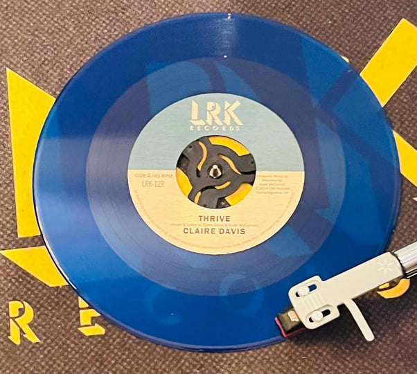 Claire Davis – Thrive / Playground Thrive / Playground REISSUE 45 | Claire Davis | LRK Records