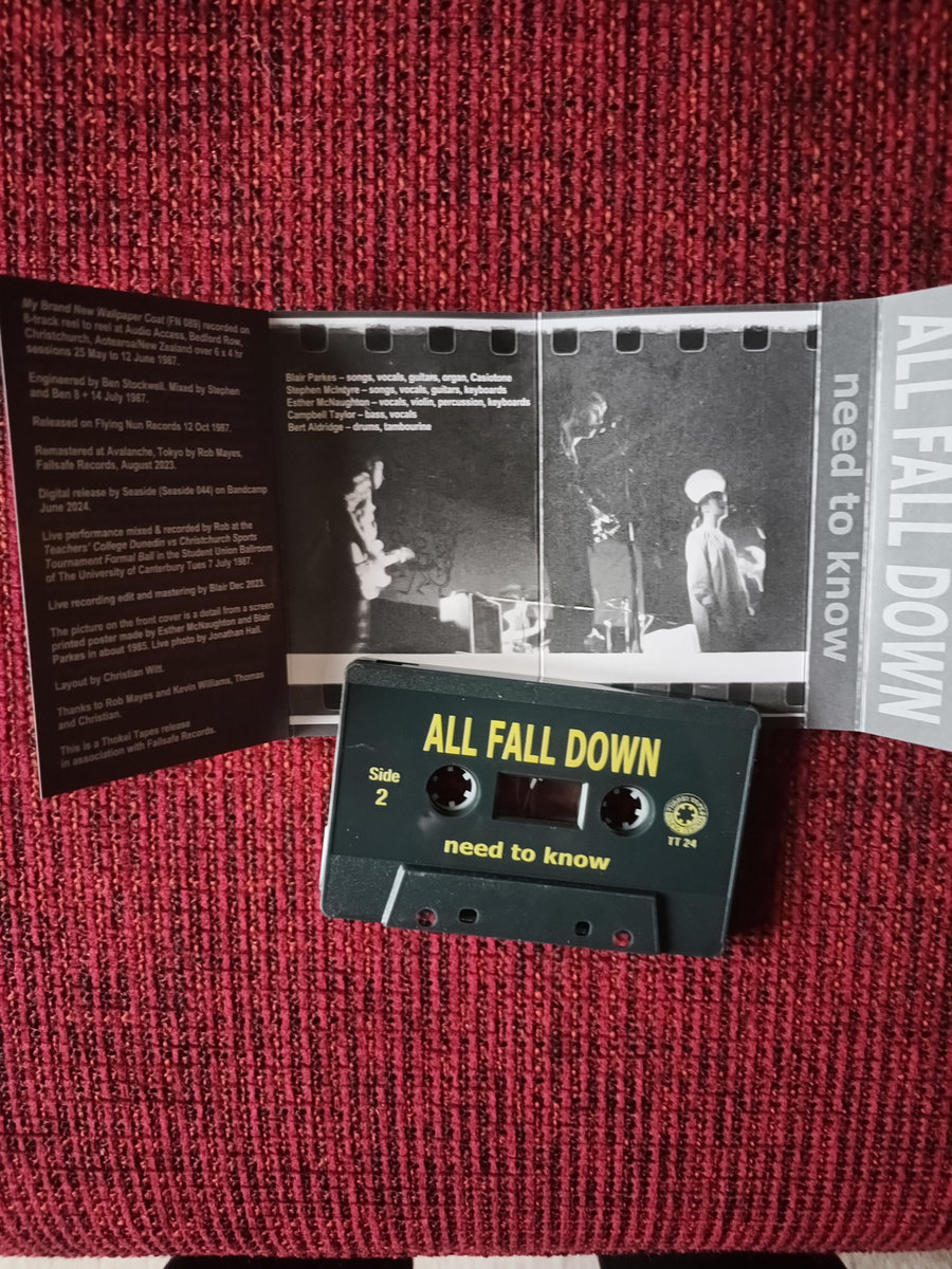 All Fall Down- Need To Know (MC) | Thokei Tapes All Fall Down- Need To Know (MC) | Thokei Tapes