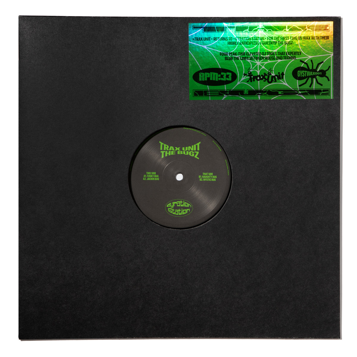 The Bugz - GYST008 | Trax Unit | Gyration Station