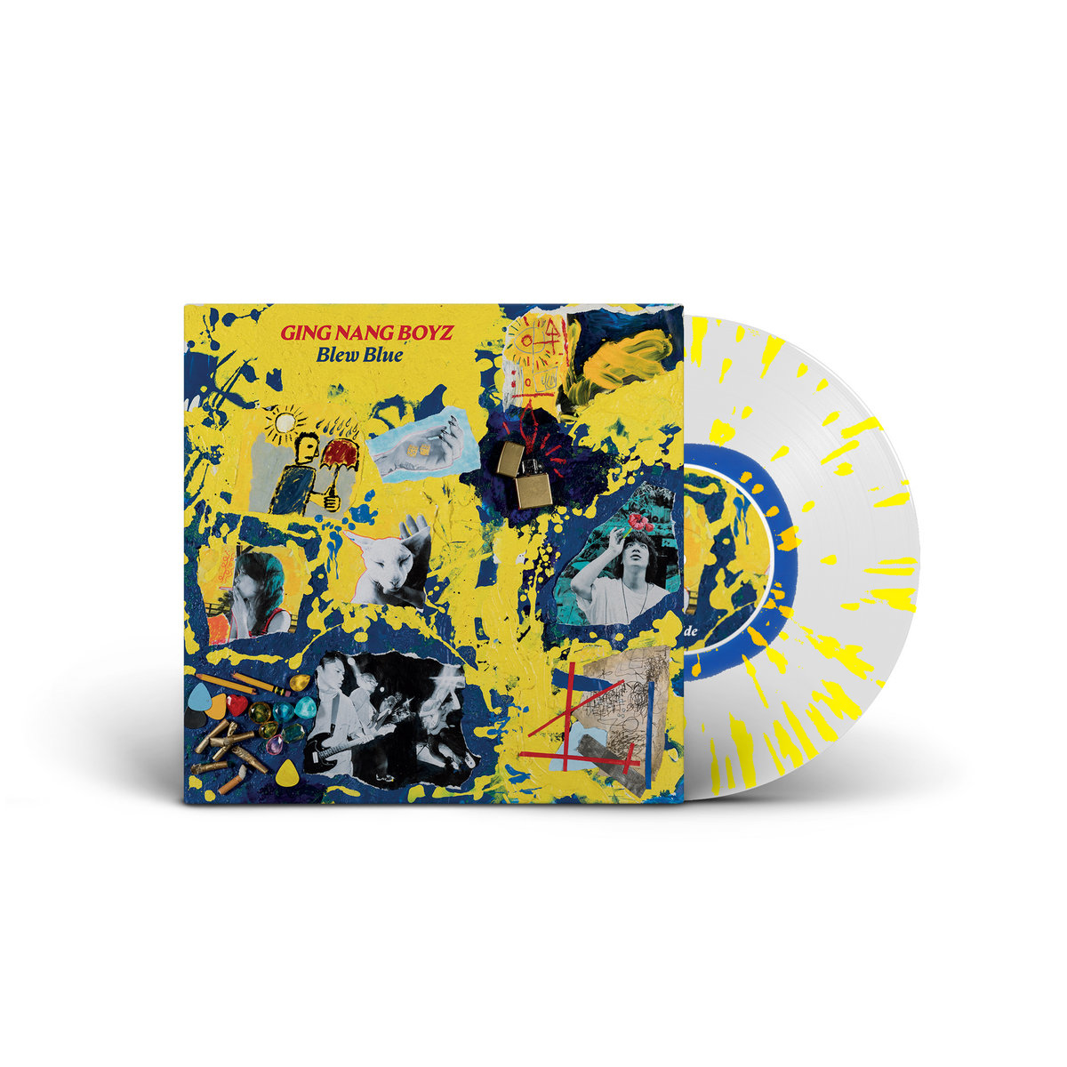GING NANG BOYZ Bleu Blue イエロー　レコード Blew Blue | GING NANG BOYZ