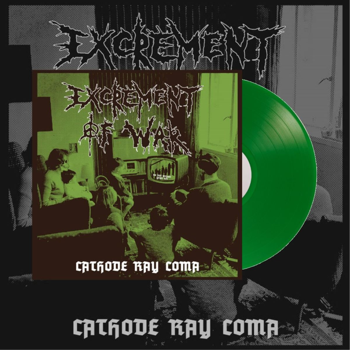 Excrement Of War - Cathode Ray Coma LP | phobiarecords