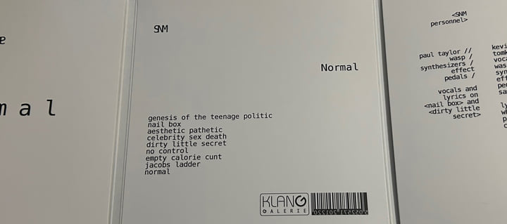 Normal SUTCLIFFE NO MORE Klanggalerie 