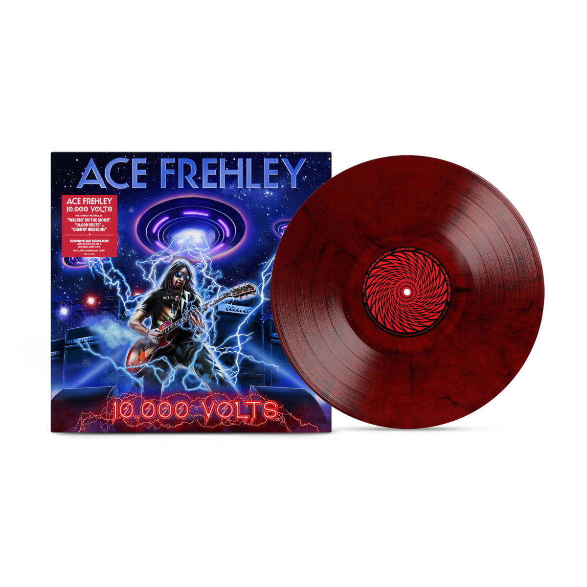 欧LP Ace Frehley 10,000 Volts MNK401979 MNRK Heavy 未開封 /00400 ACE FREHLEY ANNOUNCES NEW '10,000 VOLTS' ALBUM