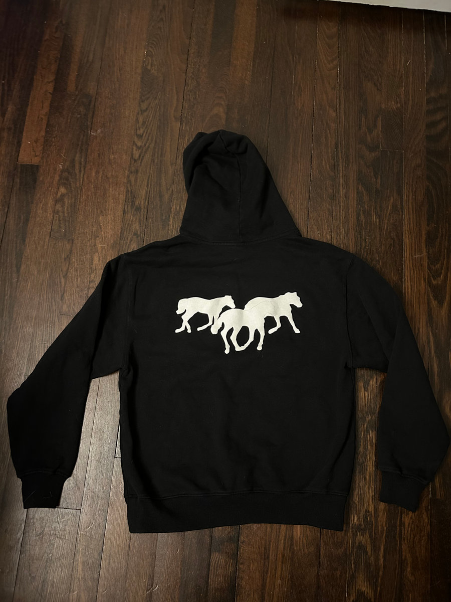 トップス Labyrins Dont Cry Horse Hoodie Labyrins Dont Cry Horse Zip Hoodie Navy | Shury