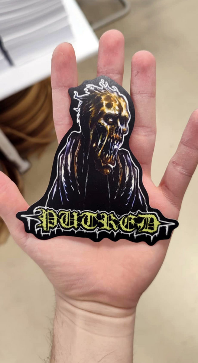 Undead Rune Sticker Undead Creature laminated sticker | Putred