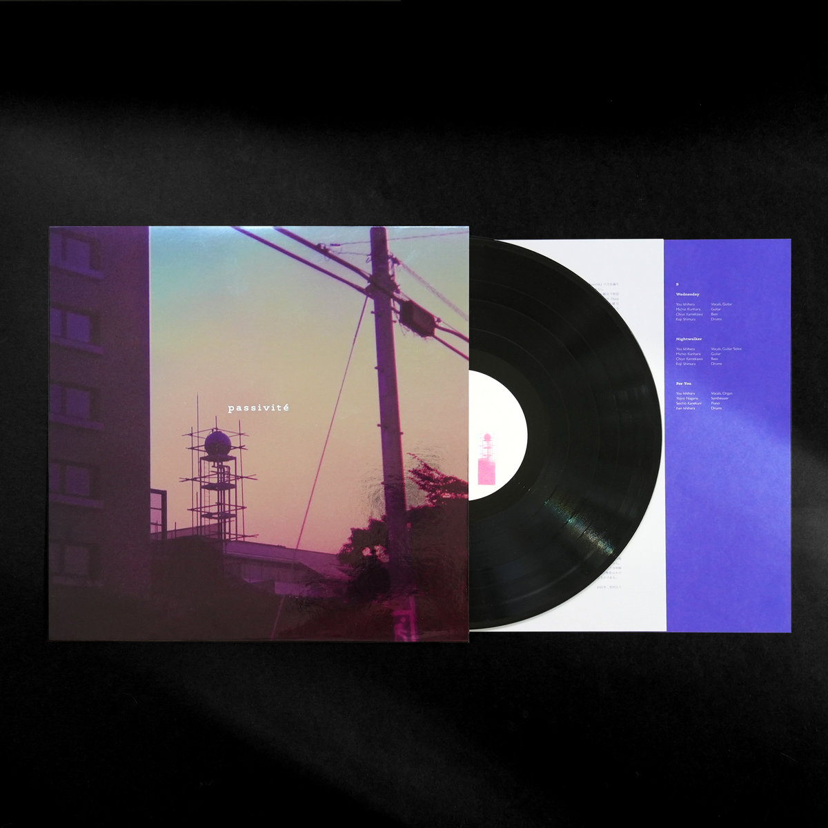 米LP You Ishihara Passivite BE1007 Black Editions /00260 BE-1007: You Ishihara Passivité LP | Black Editions Group