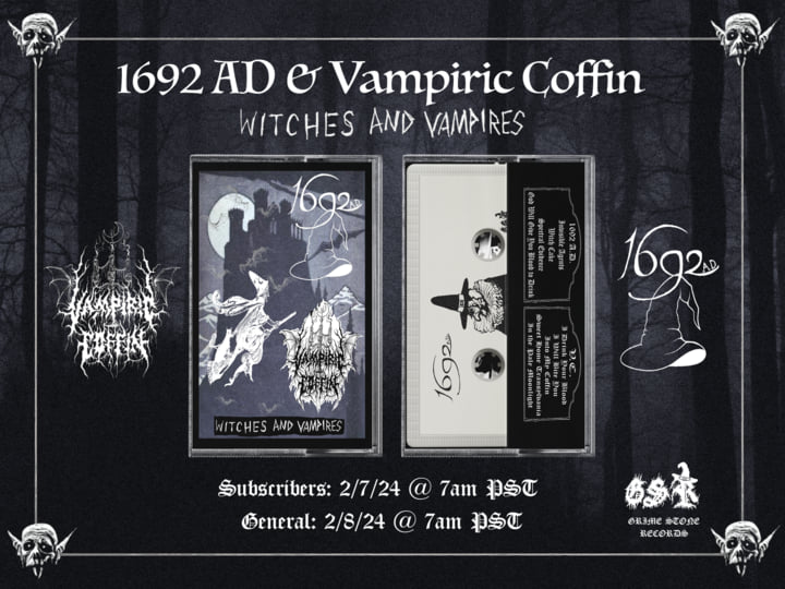 1692 AD & Vampiric Coffin - Witches and Vampires | 1692 AD