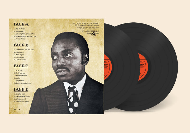 輸入2LP Gnonnas Pedro The Man Who Sings All African Languages NBK004 Nanga Boko Records /00520 Gnonnas Pedro - The Man Who Sings All African Languages