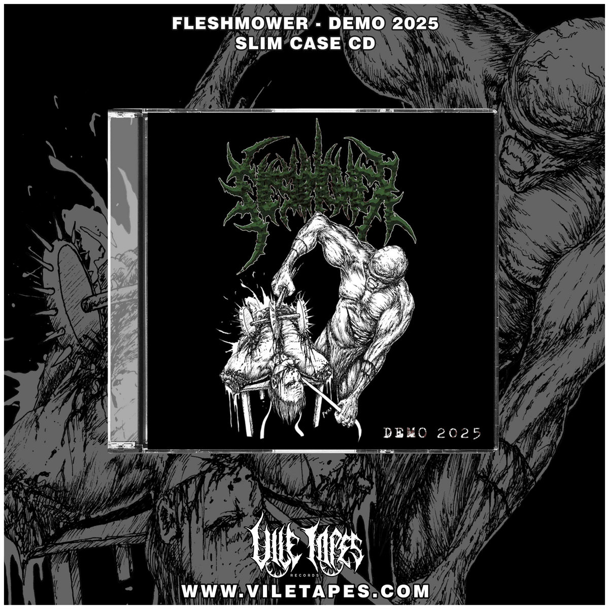 DEMO 2025 | FLESHMOWER | Vile Tapes Records