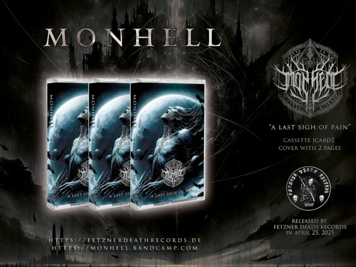 Monhell - A Last Sigh of Pain | Fetzner Death Records
