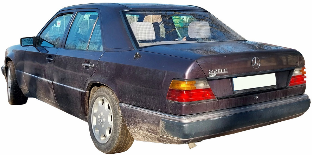 Mercedes Benz W124 1984 executive car photo detail