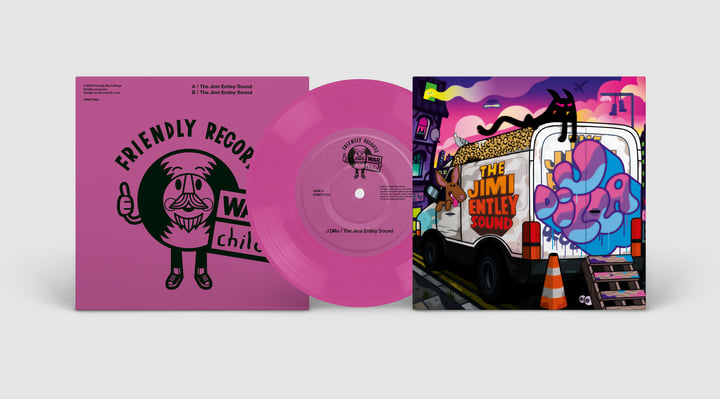 邦楽 THE JIMI ENTLEY SOUND 45 orig uk jdilla J Dilla / The Jimi Entley Sound - War Child 7