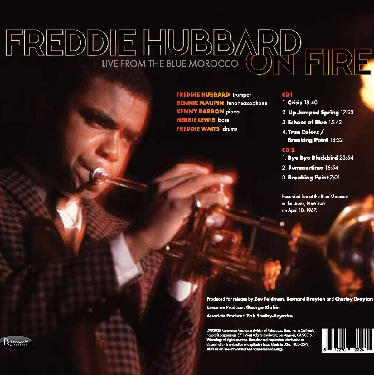 On Fire: Live from the Blue Morocco | Freddie Hubbard