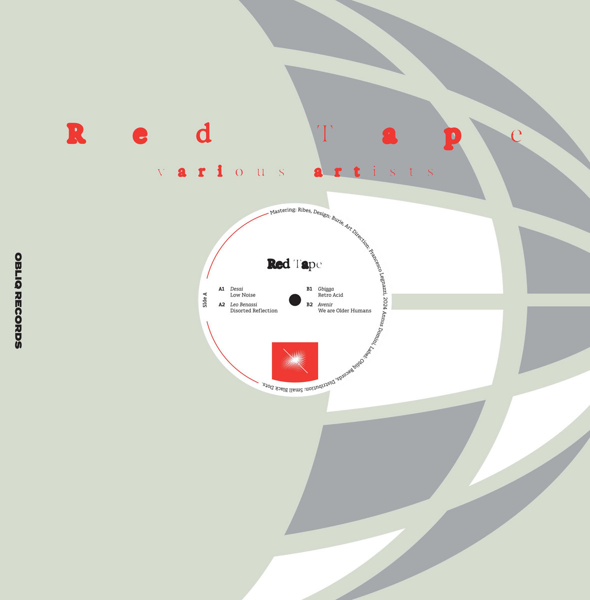 VA Red Tape | Desai, Leo Benassi, Gbigga, Avenir | Obliq Records