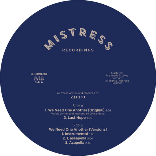 BEERS ビアズ MISTRESS ミストレス 再発盤LP MISTRESS 17 | Z.I.P.P.O | Mistress Recordings