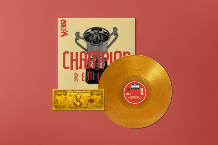 Champion Remixes 12” Maxi-Single (2025) | 2 Skinnee J's