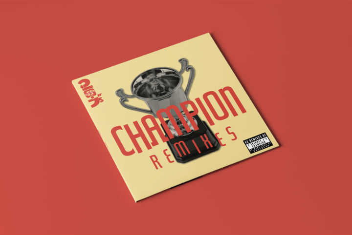 Champion Remixes 12” Maxi-Single (2025) | 2 Skinnee J's