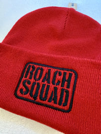 Hat - ROACH SQUAD - Beanie (Black &amp; Red), image 2