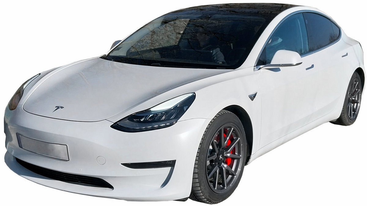 Tesla Model 3 2017 electric large family car photo detail