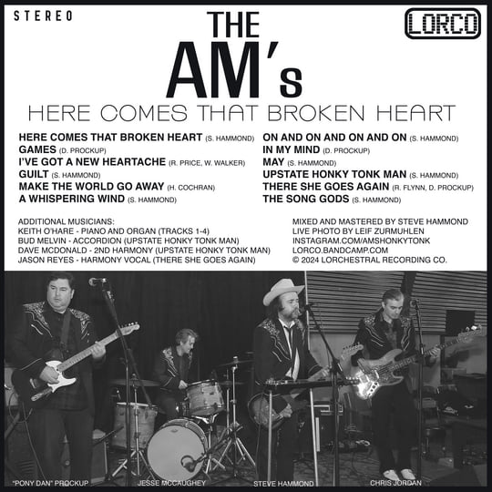 Here Comes That Broken Heart | The AM's | Lorchestral Recording