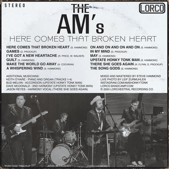 Here Comes That Broken Heart | The AM's | Lorchestral Recording