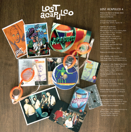 ✓ 4 (LP, 2025) | Lost Acapulco | Green Cookie records