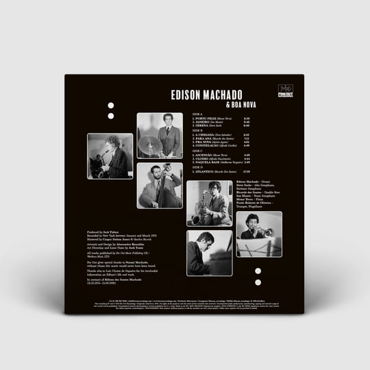 Edison Machado – É Samba Novo LP Edison Machado & Boa Nova | Edison Machado